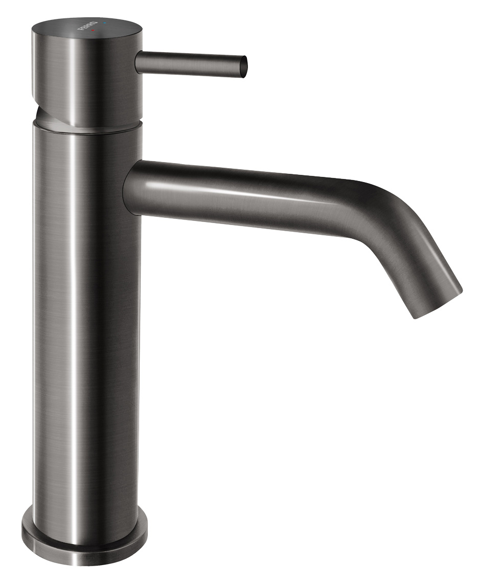 Levně Novaservis Umyvadlová baterie s výpustí Ciriculus, gun metal (BCK2GM)