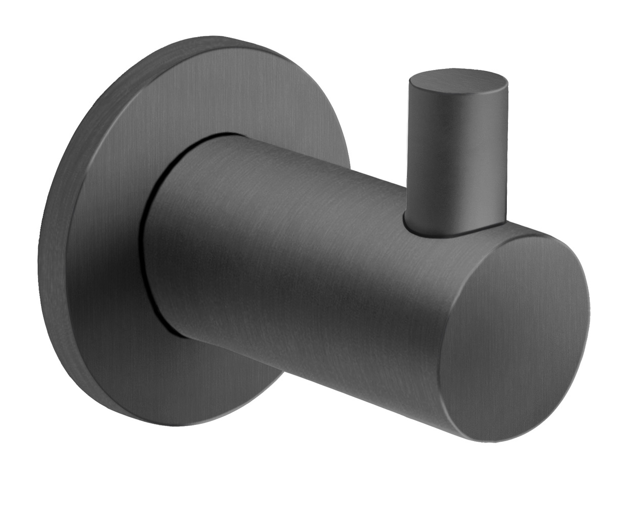 Levně Novaservis Háček SMILE, gun metal (ASM05GM)