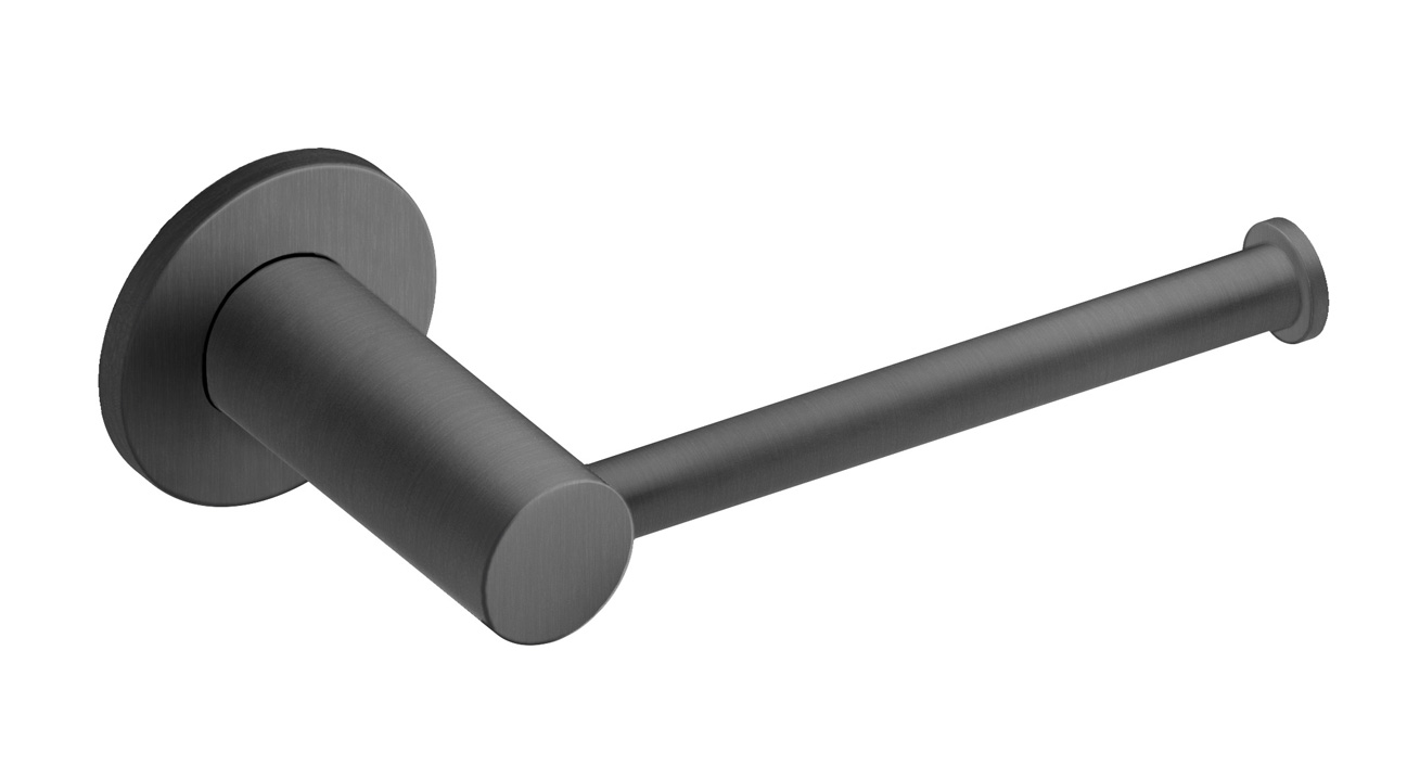 Levně Novaservis Závěs toaletního papíru SMILE, gun metal (ASM33GM)