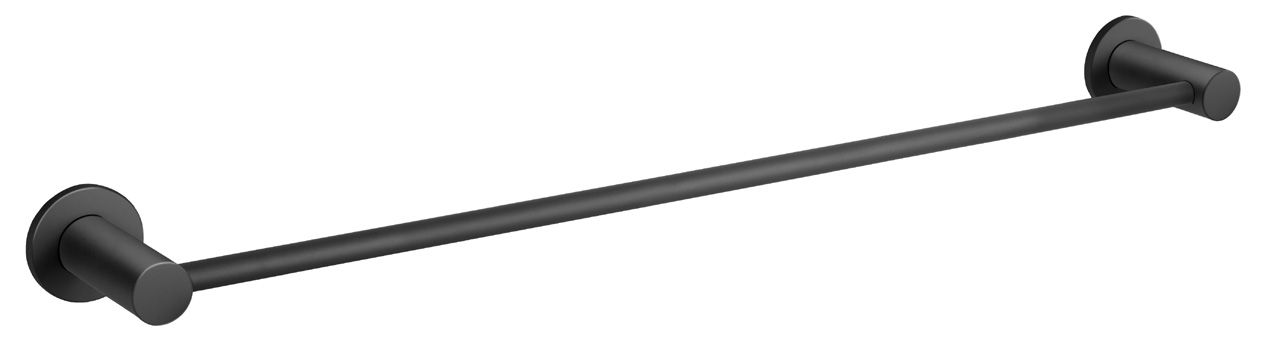 Levně Novaservis Držák ručníků SMILE 450 mm, černá (ASM07BL)