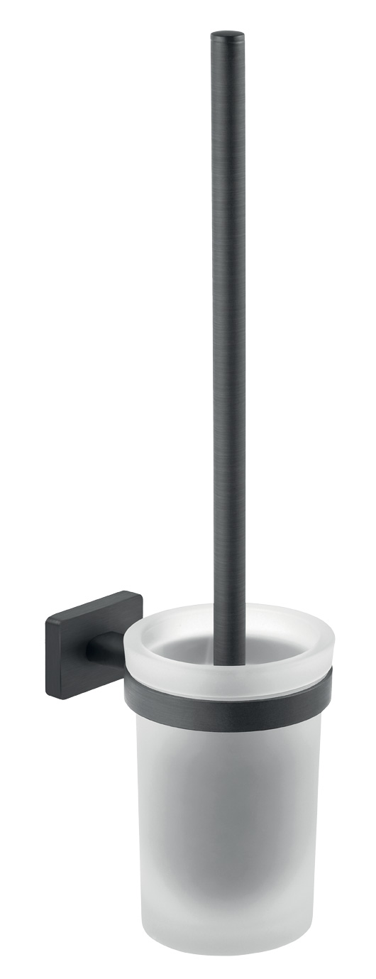 Levně Novaservis WC štětka GRETA, gun metal (AGR14GM)