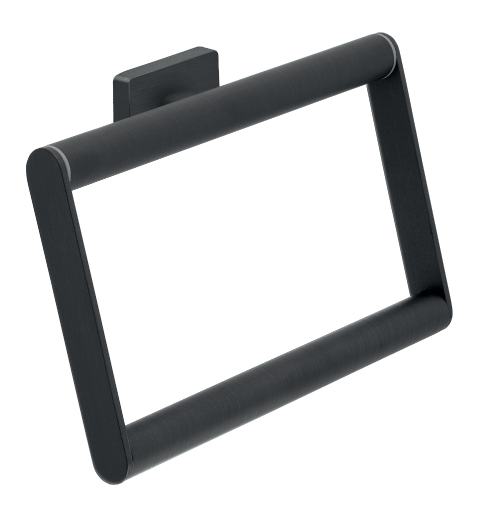 Levně Novaservis Závěs ručníku GRETA, gun metal (AGR11GM)