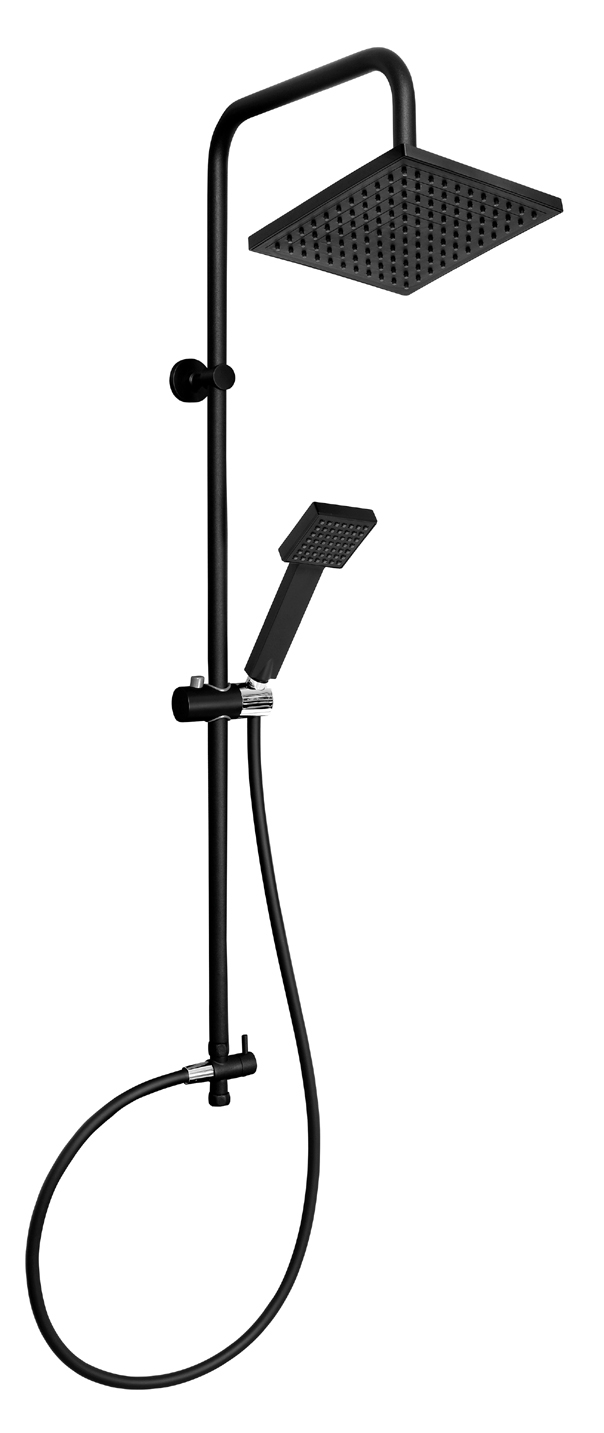 Levně Novaservis Sprchová souprava k baterii s horním vývodem, černá (SET043-5)