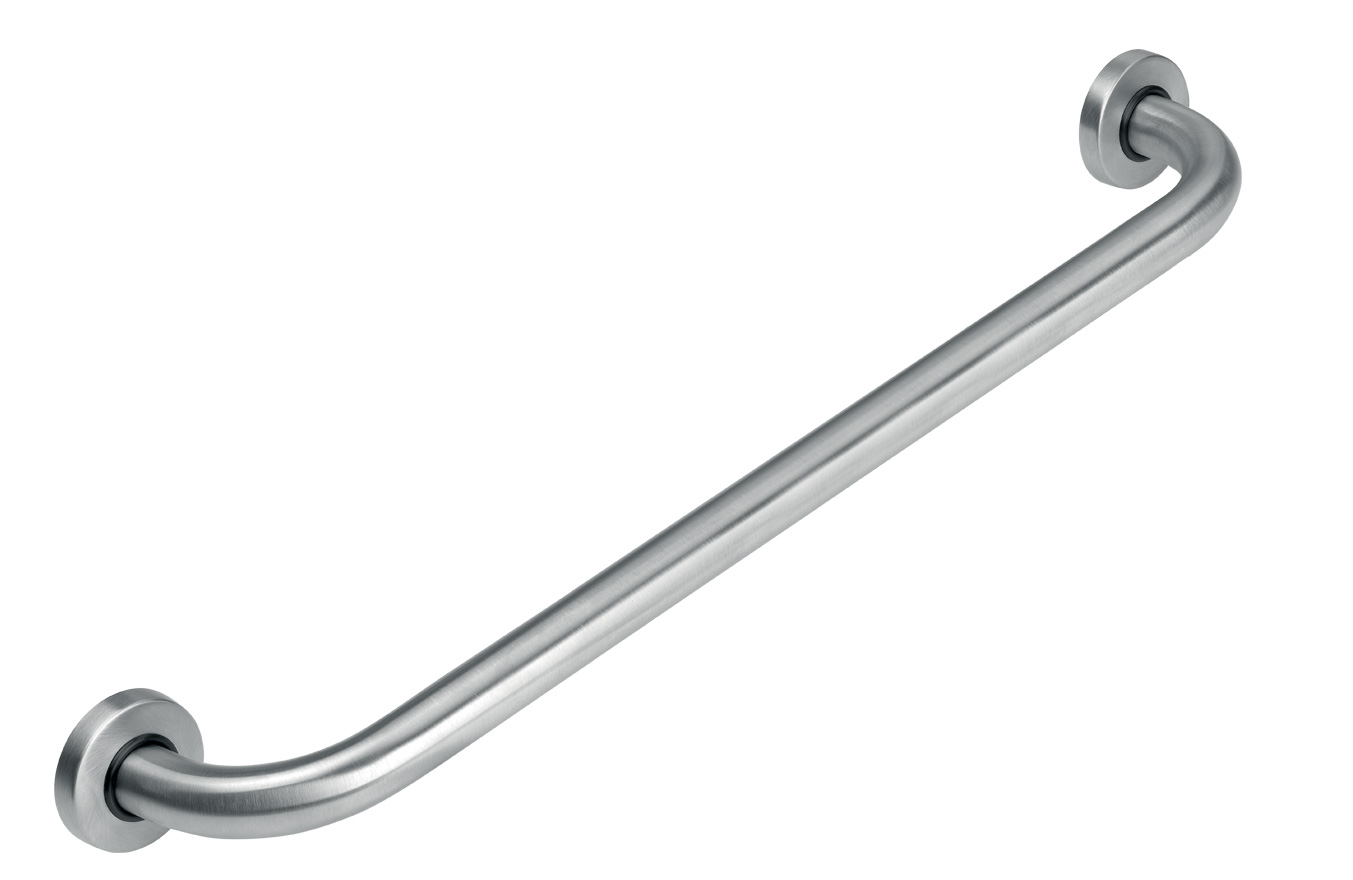 Levně Novaservis Madlo rovné 700 mm s krytkami kartáčovaná nerez (R6670-4)