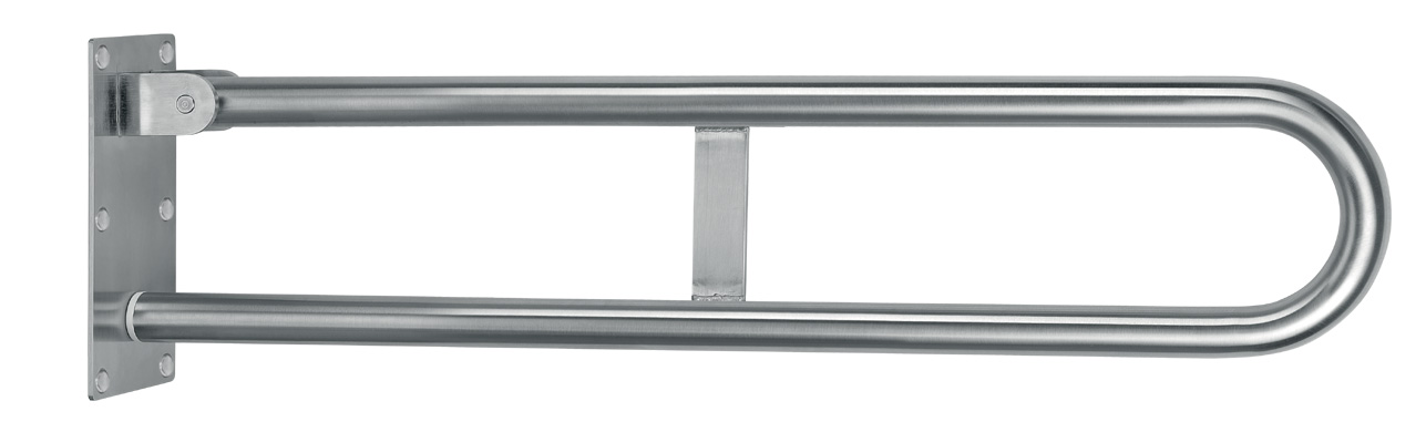 Levně Novaservis Úchyt dvojitý sklopný 572 mm kartáčovaná nerez (R66550-4)