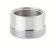 Levně Eco produkty Redukce perlátoru M18x1 vnitřní závit / M22x1 vnější závit; nerez