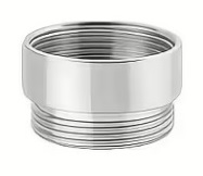 Levně Eco produkty Redukce perlátoru 1/2" vnitřní závit / M22x1 vnější závit; nerez
