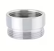Eco produkty Prodloužení k perlátoru M22x1 vnitřní závit / M22x1 vnější závit, mosaz -chrom