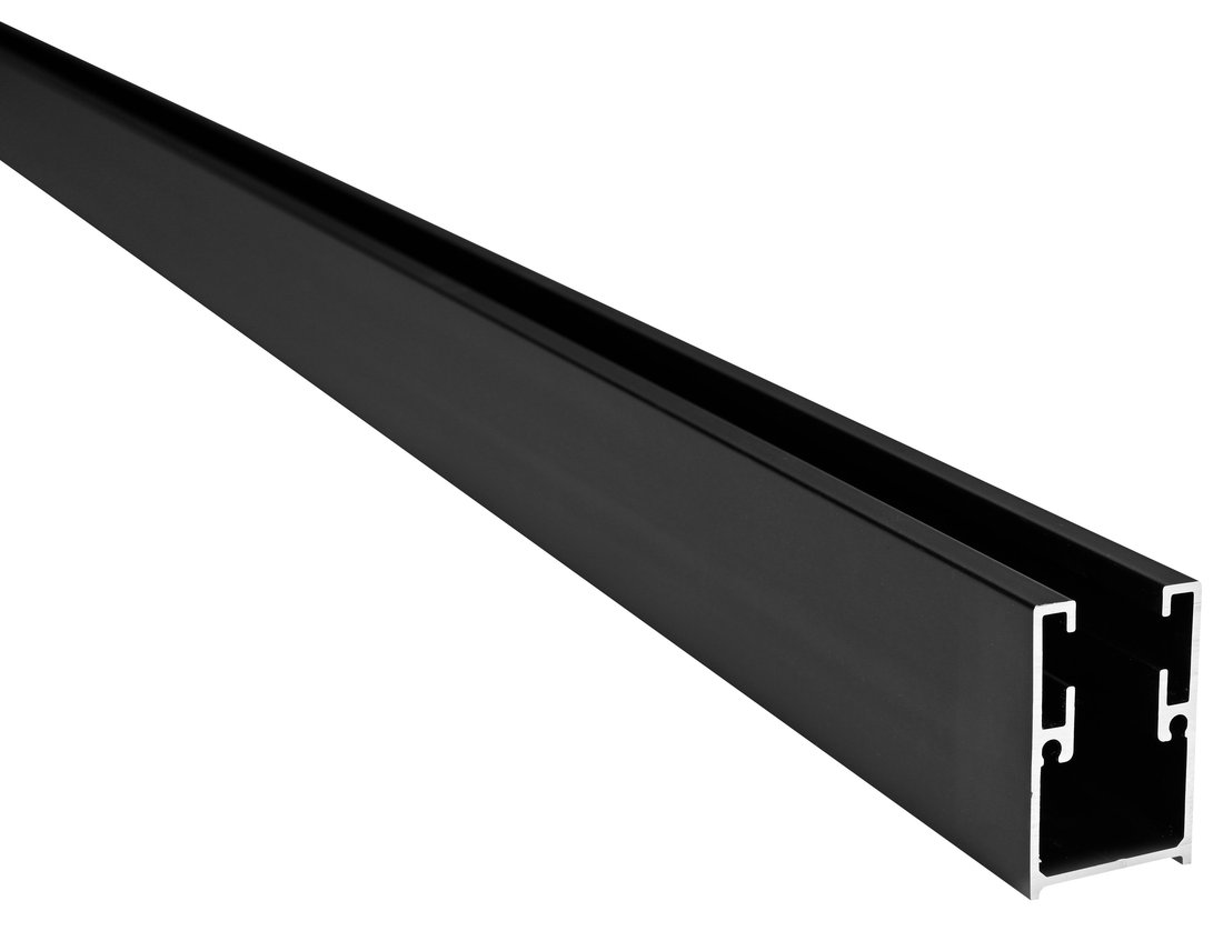Levně Polysan EASY BLACK stěnový profil boční stěny, 1900mm