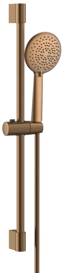 Levně Sapho Sprchová souprava, posuvný držák 708mm, měď mat