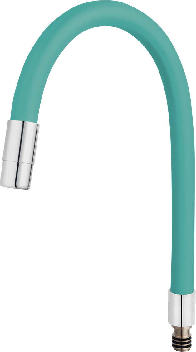 Novaservis Elastické rameno k baterii 70710,  mátová-chrom