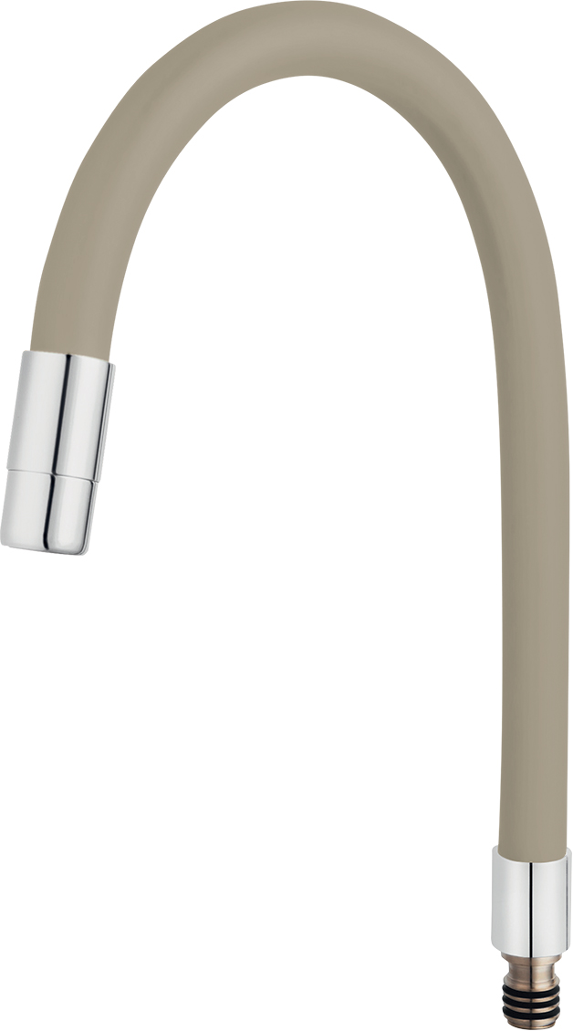 Novaservis Elastické rameno k baterii 70710, béžová-chrom
