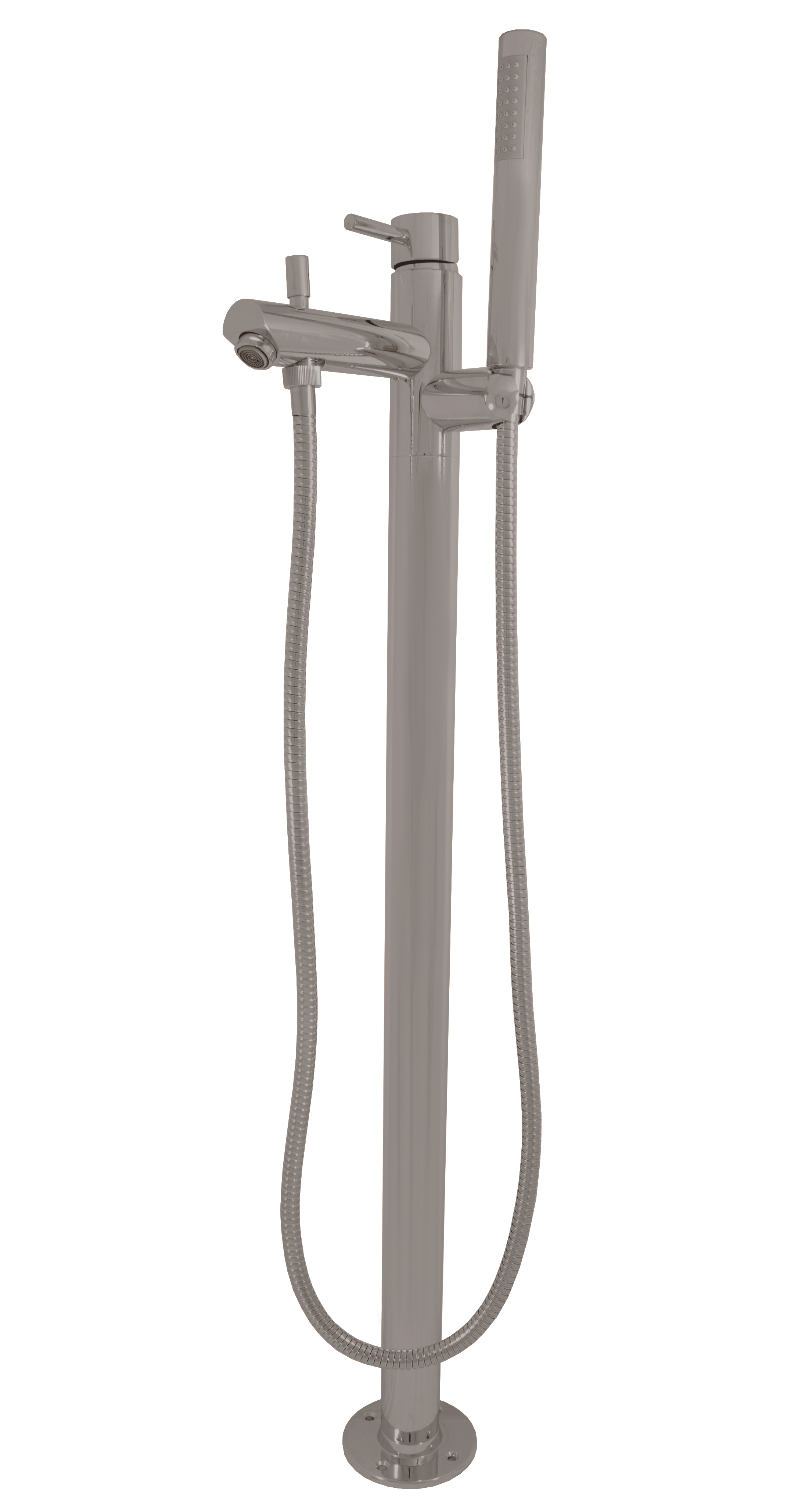 Levně SEINA - Vanová baterie do podlahy, Metal grey - lesklá SE949.5MGL, RAV Slezák