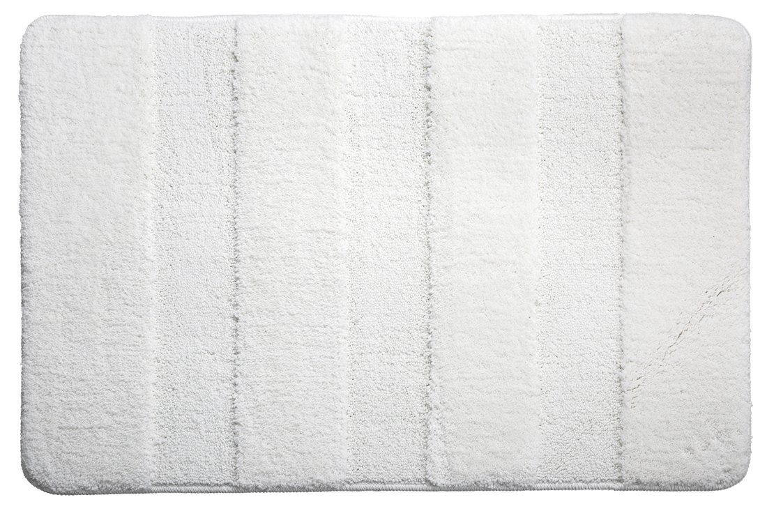 Ridder SERENITY předložka 60x90cm s protiskluzem, polyester, bílá