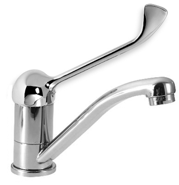 Novaservis Umyvadlová dřezová baterie lékařská páka Metalia 55 chrom