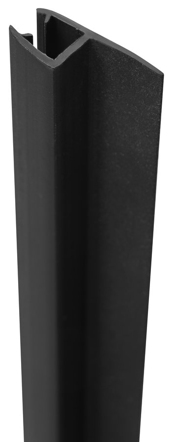 Gelco Svislé těsnění mezi skla 6mm, délka 2000mm, černá