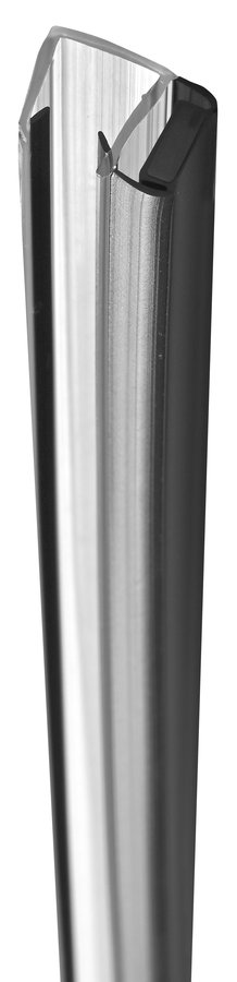 Gelco SPIRIT BLACK magnetické těsnění pro boční stěnu, 2000mm