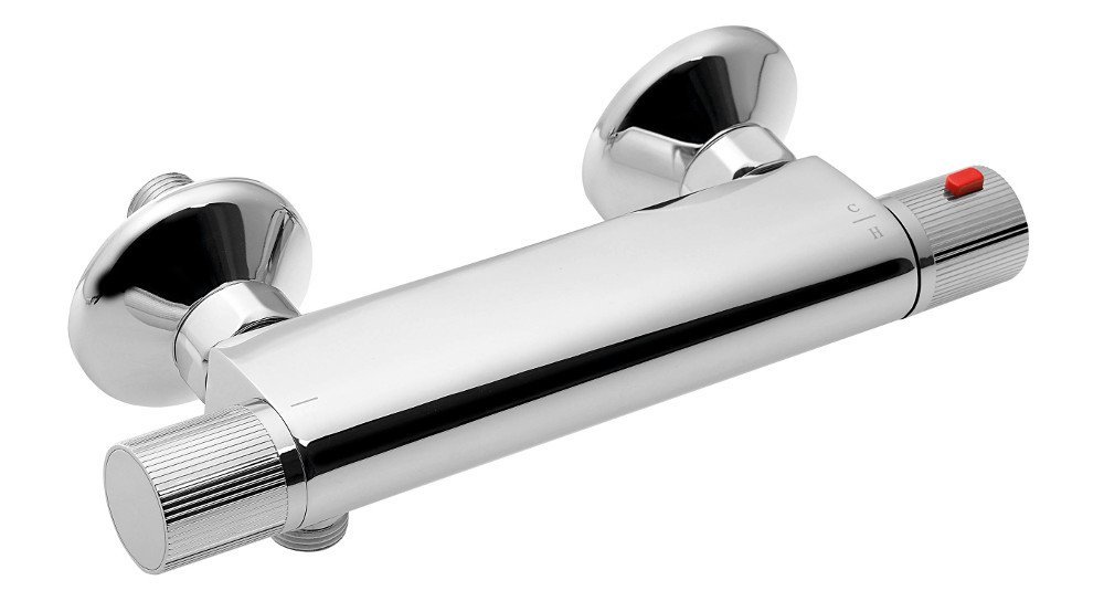 Levně Aqualine ACTION nástěnná sprchová termostatická baterie, chrom