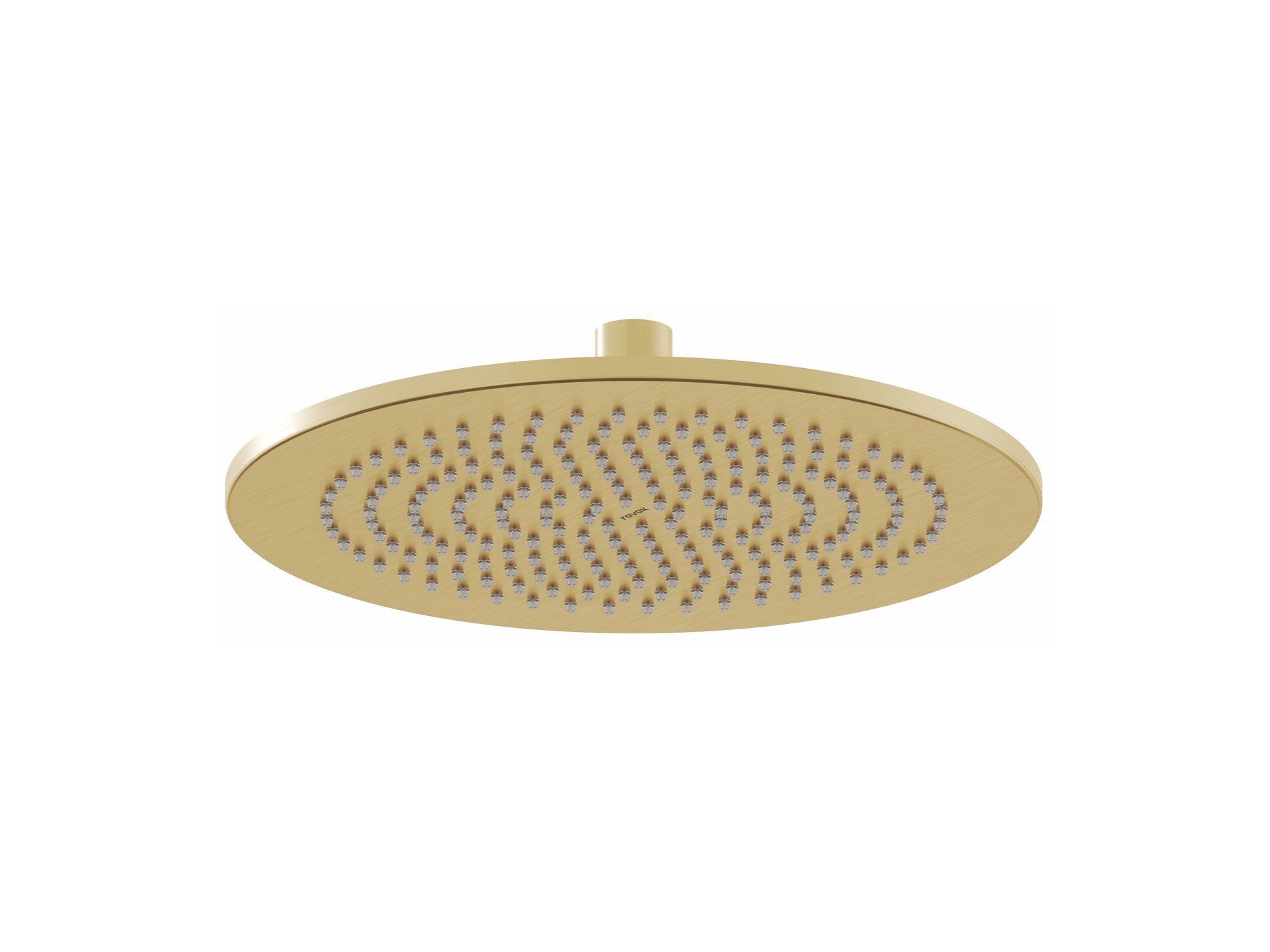 Ravak 980.60GLB Hlavová sprcha, 250 mm, zlato kartáčované