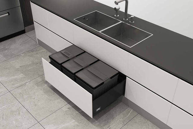 Alveus Koš odpadkový AL 800  1x15+1x15L+1x20L