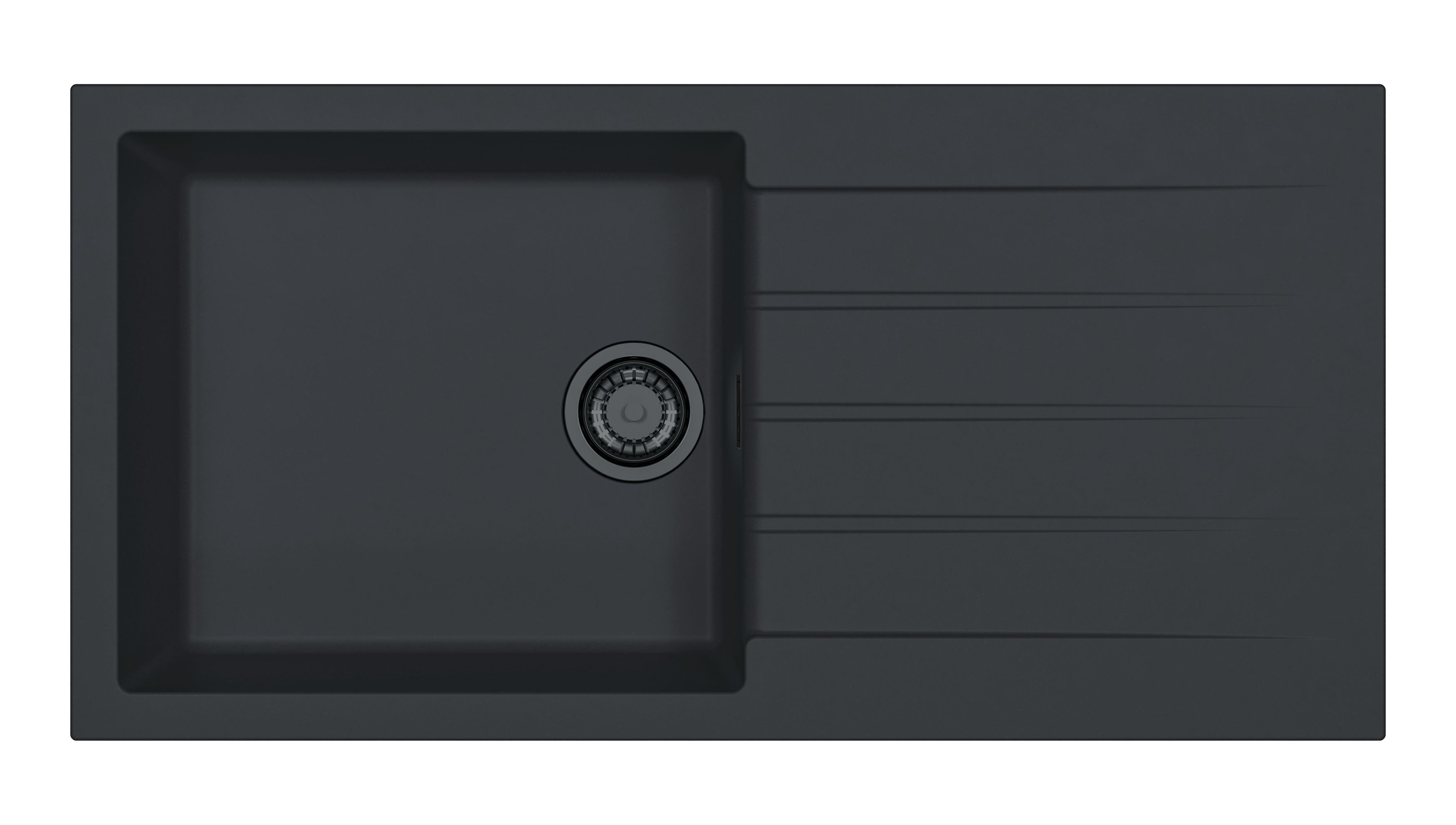Alveus CADIT 50 černý A90 BLACK EDITION+ jedn.sifon_ algranit
