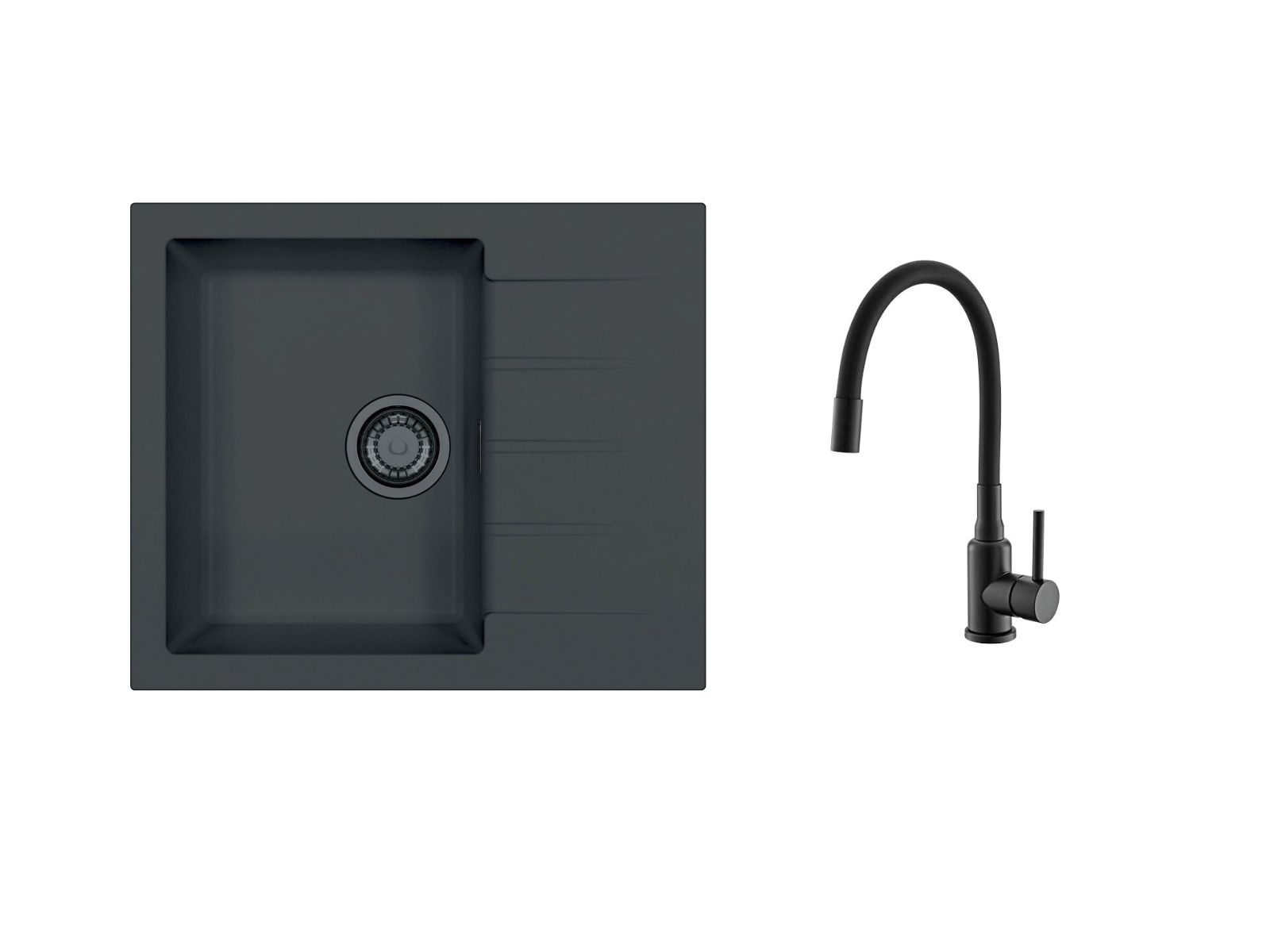 SET ALVEUS CADIT 10 ČERNÝ A90 BLACK EDITION + BATERIE MINTAS 91/MATT