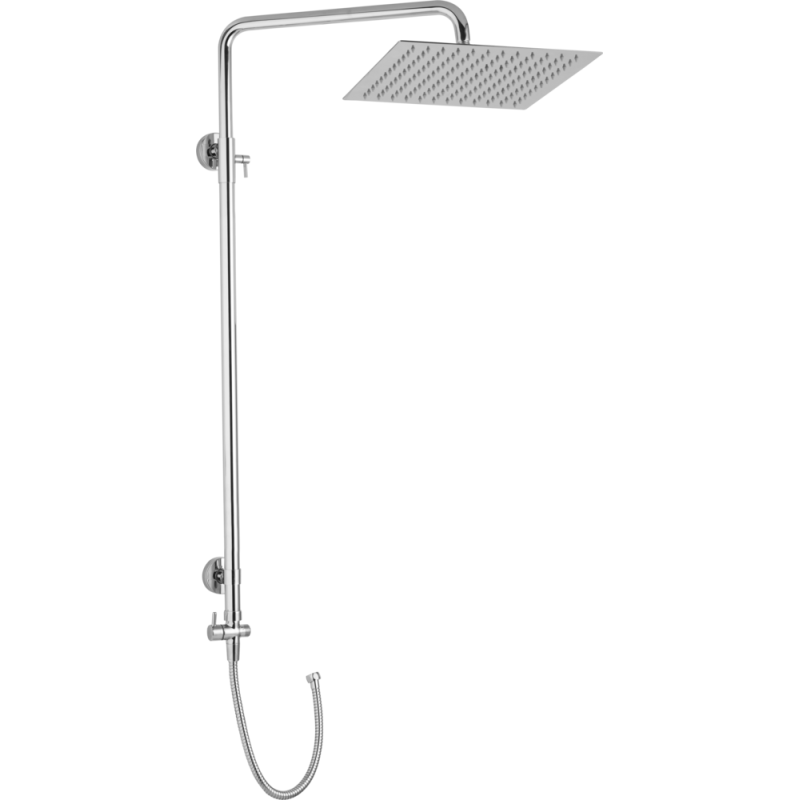 JB Sanitary SS 60 21 — Sprchová sestava pro dolní vývod, sprcha průměr 25cm
