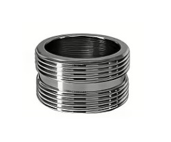 Eco produkty Spojka k perlátoru M22x1 vnější závit / M22x1 vnější závit, mosaz -chrom