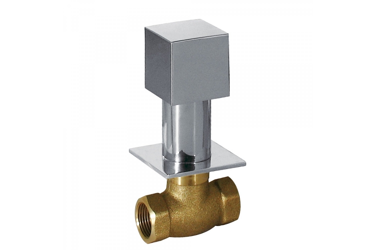 CUADRO-TRES 107511 Uzavírací ventil 3/4" - lesklý chrom