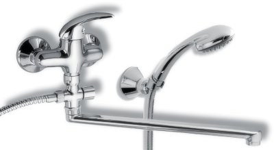 Novaservis Vanová paneláková baterie 150 mm Metalia 55 chrom