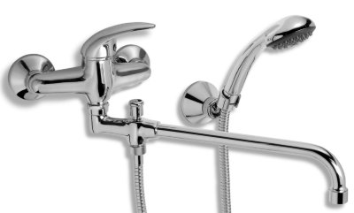 Novaservis Vanová paneláková baterie 150 mm Metalia 55 chrom