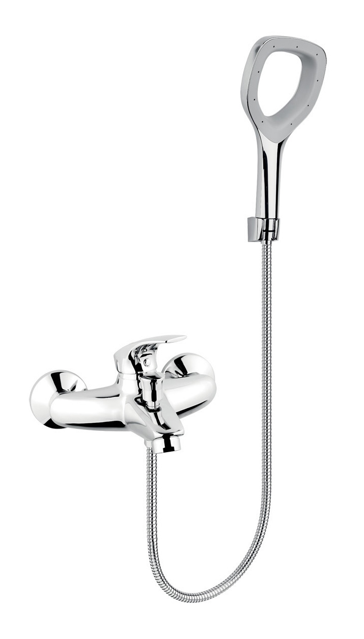 Novaservis Vanová nástěnná baterie s příslušenstvím Metalia ECO+ chrom