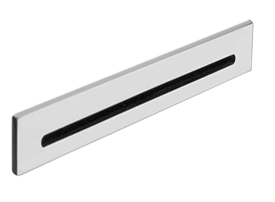 Levně Polysan CUT přepadová štěrbina 170x24mm a click-clack zátka, chrom