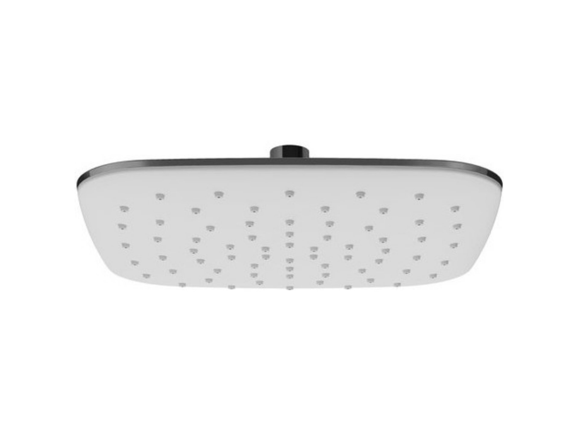 Ravak 983.10CR/WH Hlavová sprcha, 250x250 mm, chrom/bílá