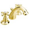 ANTEA tříprvková umyvadlová baterie s výpustí, zlato