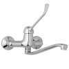 JB Sanitary SLIM A20 35 40 - Nástěnná dřezová a umyvadlová baterie 150 mm s lékařskou pákou, ramínko S 300 mm obrázek č.: 1