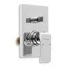 NOVASERVIS 37050R,0 Vanová sprchová baterie s přepínačem SHARP chrom obrázek č.: 1