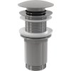 Alcadrain Výpust umyvadlová CLICK/CLACK 5/4" celokovová bez přepadu, velká zátka, pro plastová a skleněná umyvadla (dříve Alcaplast) obrázek č.: 1
