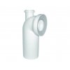 Připojovací WC koleno 90° x 110 mm s odbočkou - dopojovací odpadní koleno s přípojkou 50 mm a s manžetou obrázek č.: 1