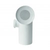 Připojovací WC koleno 90° x 110 mm s odbočkou vlevo - dopojovací odpadní koleno s přípojkou 50 mm a s manžetou obrázek č.: 1