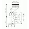 Pisoárový sifon ES00341 obrázek č.: 2