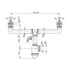 Alcadrain Dřezový sifon Alcadrain A-449P pro dvoudřez s odbočkou (dříve Alcaplast) obrázek č.: 2