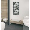 Trick Koupelnový radiátor 430 x 857 mm, výkon 352 W, spodní centrální připojení D50, černý - Hopa obrázek č.: 5