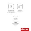 Ravak 10° Free Black - 10 stupňů TD F 032.20 - černá sprchová nástěnná baterie (TDF 032.20) obrázek č.: 3
