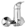 JB Sanitary SLIM A00 34 00 - Nástěnná umyvadlová a sprchová baterie 100 mm, otočný přepínač v těle, bez ramínka obrázek č.: 1