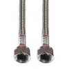 Flexibilní celonerezová připojovací trubička F3/8" x F3/8" - 80 cm, materiál nerezový vlnovec (nerezová hadička bez gumy uvnitř) - 1 kus obrázek č.: 1