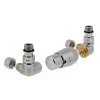Vision - připojovací armatura pro spodní krajní, rozdělené připojení s termostatickou hlavicí napravo - lesklý chrom (Matice Pex - Alpex 16x2 mm) obrázek č.: 1