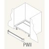 Sanswiss PWII10004 Přední panel hliníkový rovný vaničku 100 x 9,5 cm - bílý obrázek č.: 1