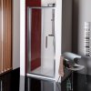 LUCIS LINE skládací sprchové dveře 900mm, čiré sklo obrázek č.: 1