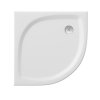 Ravak ELIPSO PRO FLAT 90 White, čtvrtkruhová sprchová vanička 90 x 90 cm obrázek č.: 1